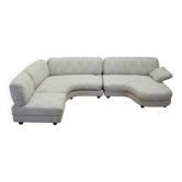Modular corner sofa, Italian design, 1970s, production: Italy