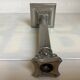 Silver metal column candlestick Italy