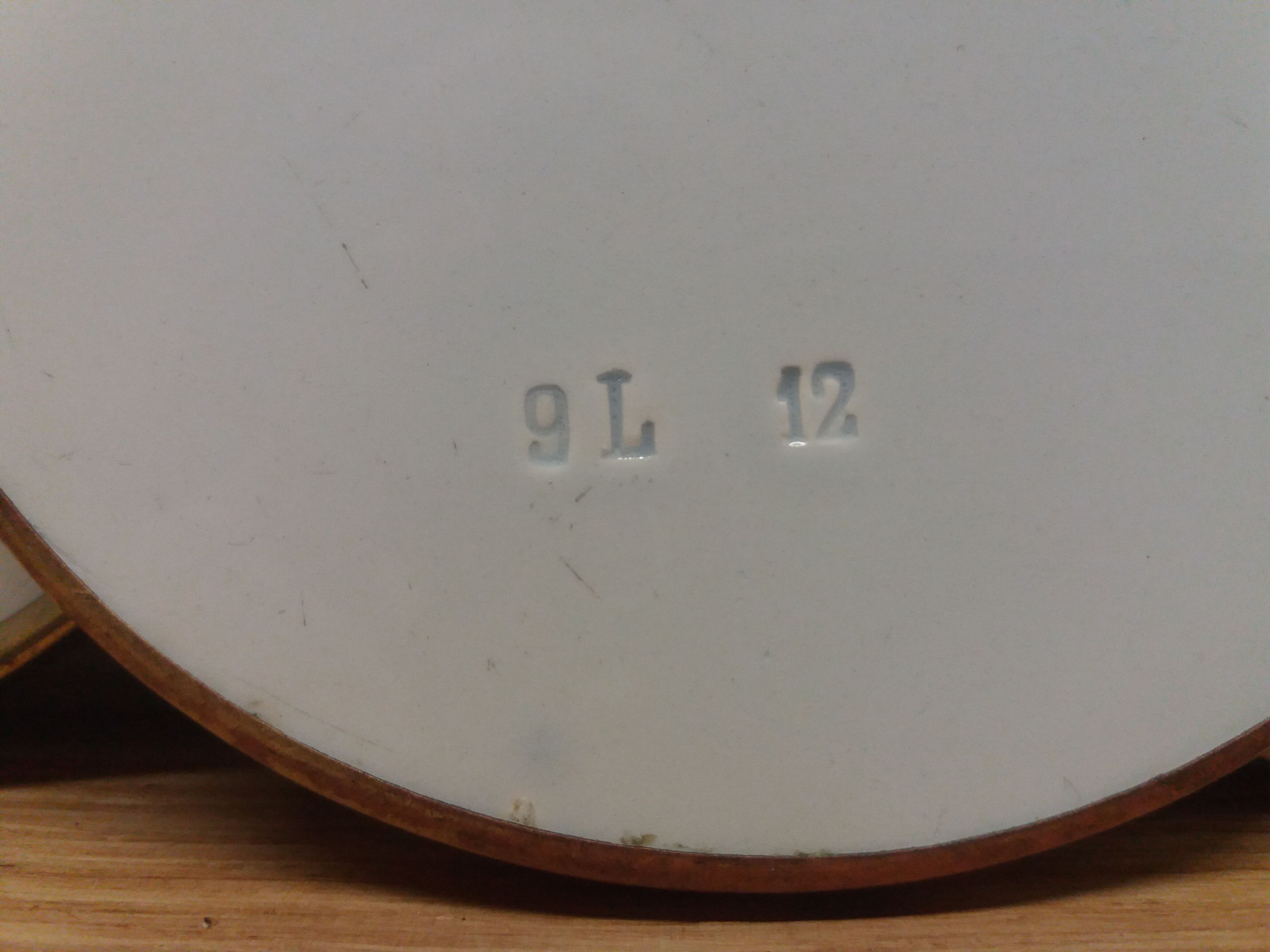 Set 3 under brass and ceramic bottles