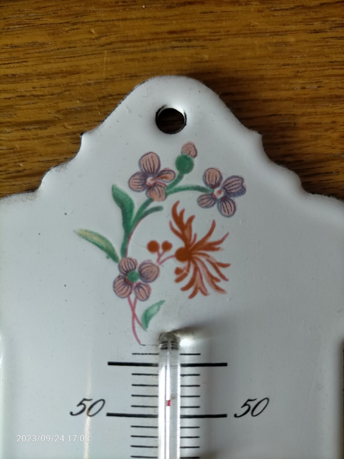 Panchet enameled thermometer