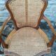 Louis xv style canne chairs