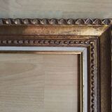 Montparnasse frame carved wood gilded leafing 40 cm x 30 cm