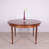 Table à manger ronde en teck du milieu du siècle de G-Plan, années 1960