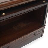 1970s buffet with glass door and drawer