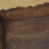 Old solid oak tray 62cmx45cm