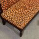 1930s bistro bench, upholstery and fabric completely redone.