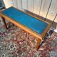 Piano bench – Art Deco period – Stained wood & Skai