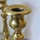Pair of brass candlesticks early 20th century