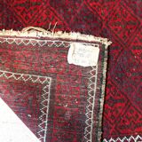 Afghan Baluch carpet, handmade 145x85.