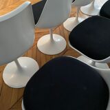 Lot de 8 chaises d'Eero Saarinen édition Knoll