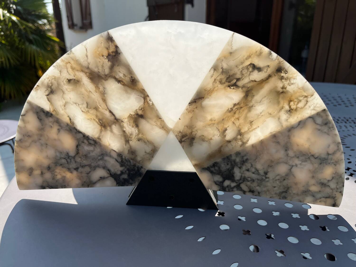 Ventaglio V584 lamp by Angelo Mangiarotti Skipper Pollux edition