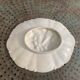 Dish in enamelled ceramic slip, with fish motifs, decorative, collector, vintage