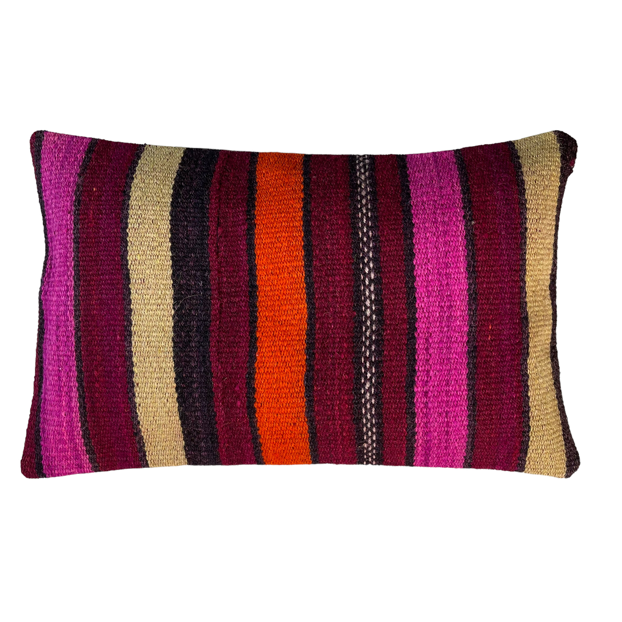 Vintage turkish handmade cushion cover , 30 x 50 cm