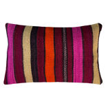 Vintage turkish handmade cushion cover , 30 x 50 cm