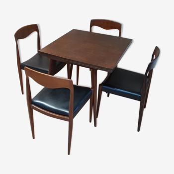 table and four chairs 50s