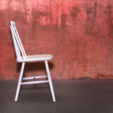 Yngve Ekstrom dining chairs for Nesto Pastoe, 60s Sweden