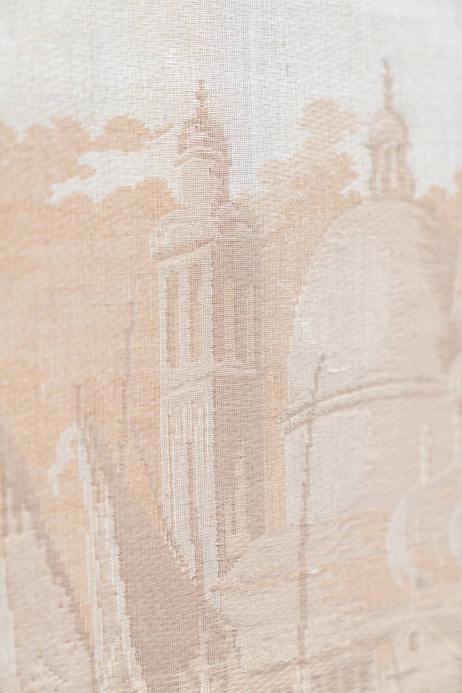 Vintage antique classic Romanesque tapestry 1970