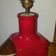 Vintage ceramic lamp foot "Handarbeit" Germany