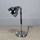 Modernist Art Deco desk lamp, chrome metal, 1930s/40s