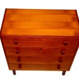 Commode en teck, Suède, 1960