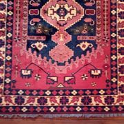 Handmade Pakistani Kazak Rug 196x152cm