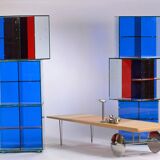 Rotating libraries by Jean Nouvel for Zeritalia, 1999