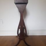 Late 19th century solid mahogany side table