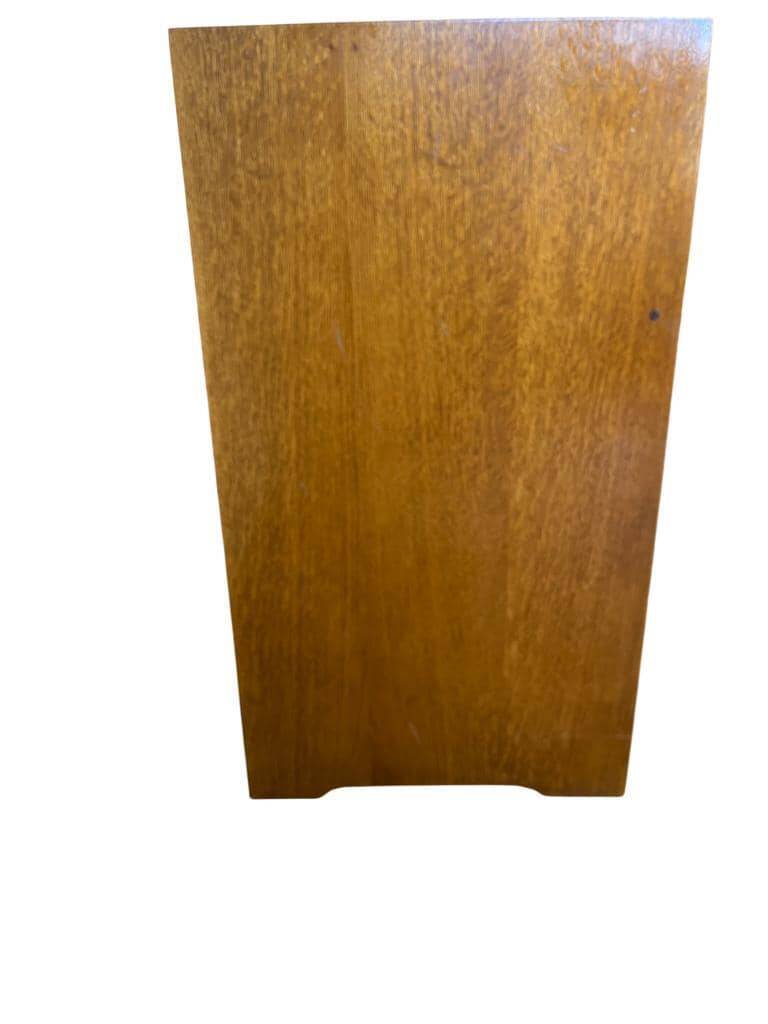 Vintage wooden shoe cabinet / flap cabinet