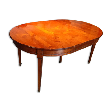 Table de salle à manger en bois exotique