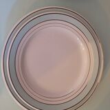 60's flat and dessert plate set