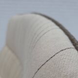 1970s, Danish design by Illum Wikkelsø, furniture wool fabric, oak wood.