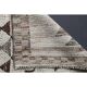 1970s Vintage Turkish Oushak Diamond Wool Runner 83x343