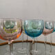 Série de 10 verres à pieds vintage 