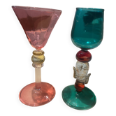 Murano liqueur glasses