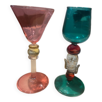 Murano liqueur glasses