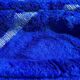 Handmade Moroccan rug blue 210x300 cm – | Geometric rug with checkerboard pattern | Boho vintage interior decoration