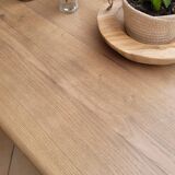 Table de ferme en chêne