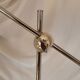 Lampe articulée, plastique et chrome, champignon, style 1970