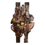 Set of raw expressive wall sconces by Francesco Pasinato