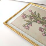 Botanical poster cade gilded wood