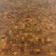 Danish coffee table in wenge end-grain mosaic Tranekaer Denmark