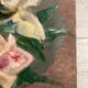 Peinture aux roses vintage