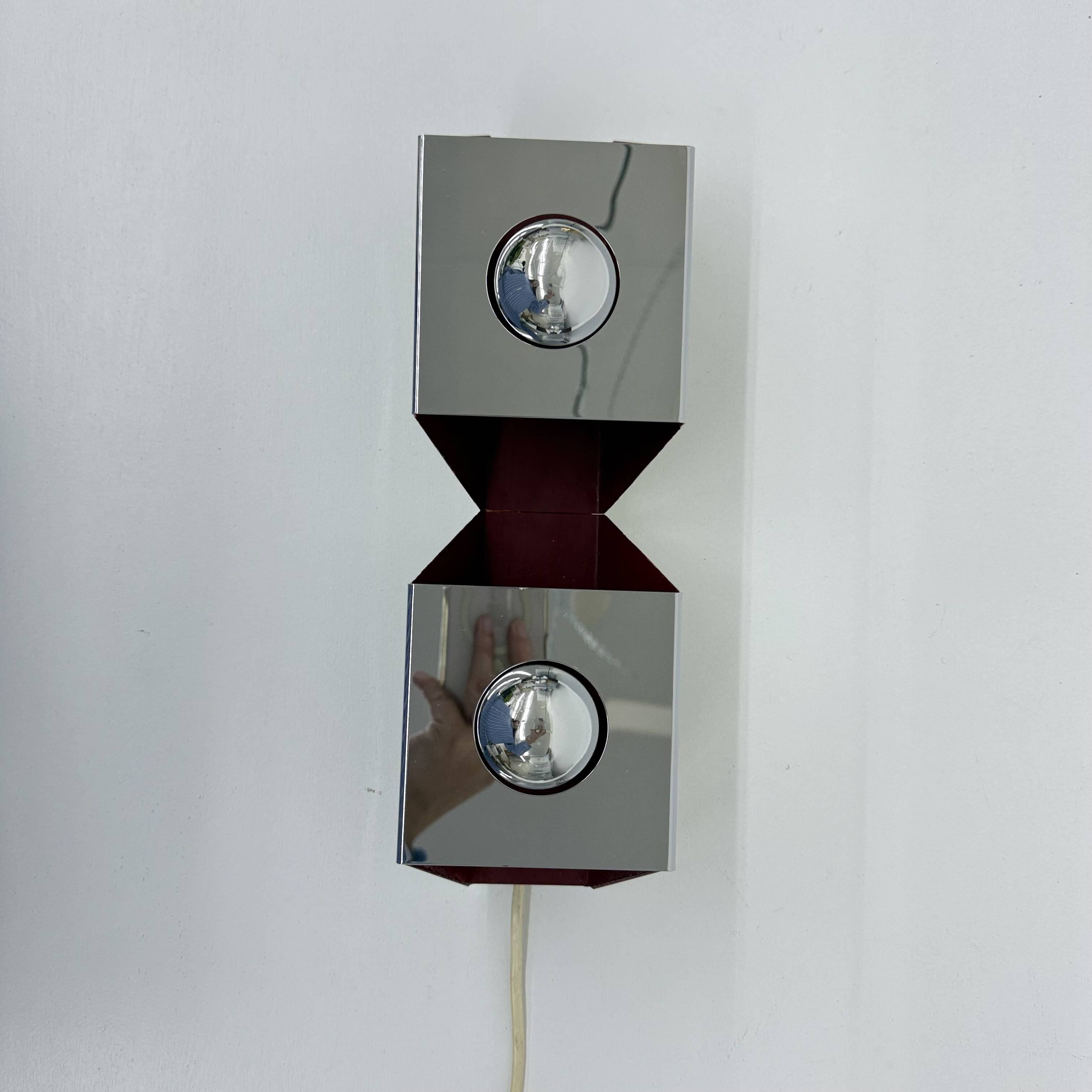 Vintage wall lamp space age , 1970s