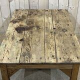 Coffee table in fir early XXth