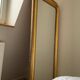 Large gold mirror in Louis-Philippe style – 87 x 172 cm