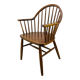 Baumann armchair with Scandinavian style bars, desk