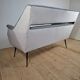 Canapé deux places par Minotti pour Gigi Radice en velours Kvadrat bicolore – Italie 1955