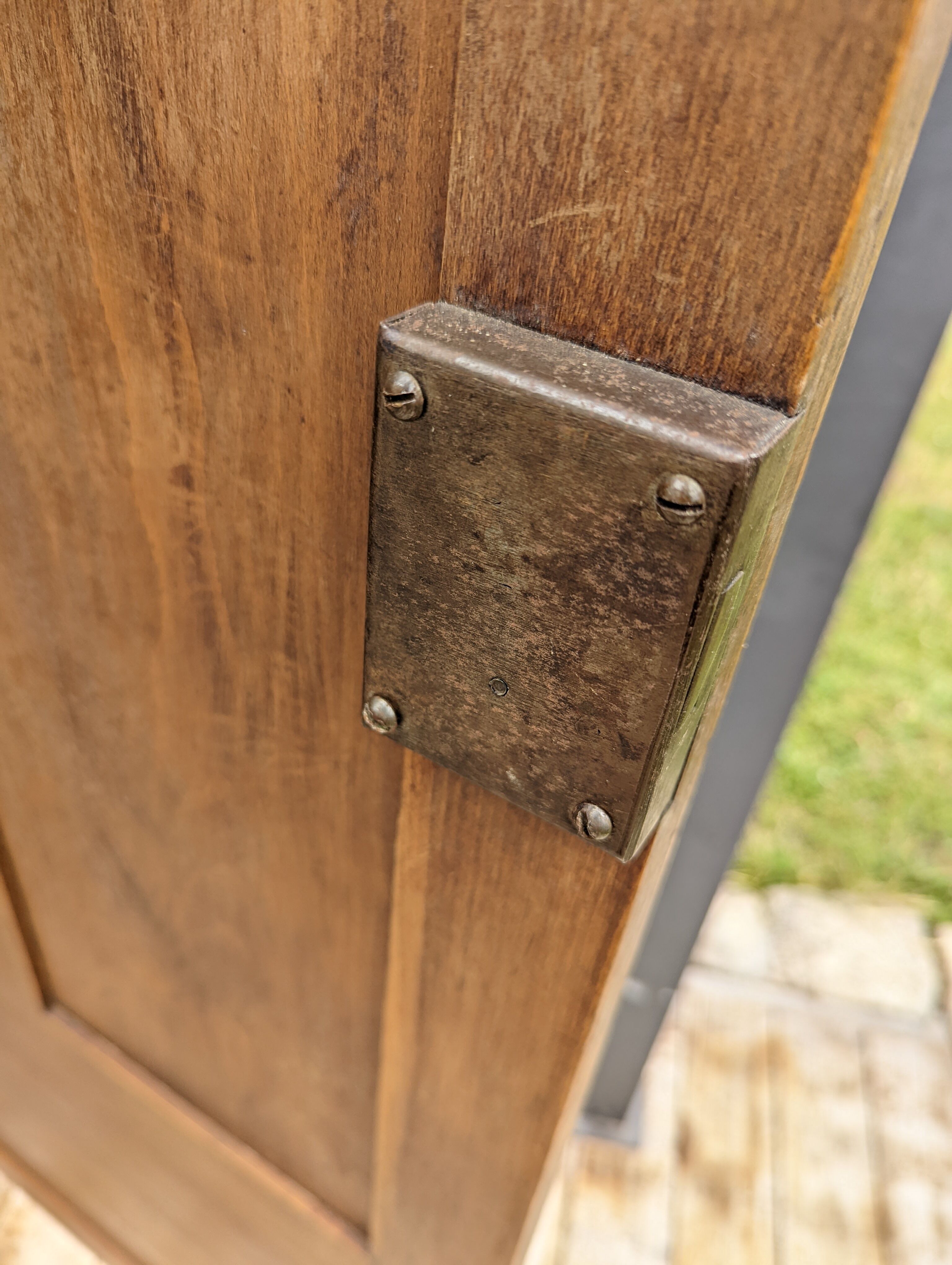 Parisian wardrobe 1 vintage door