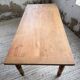 Table de ferme en merisier