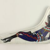 Pair of free-form dishes from Sesto di Fiamma, Italy, 1950s